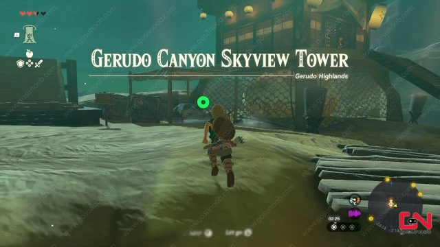 Fix Gerudo Canyon Skyview Tower Lift Zelda Tears of the Kingdom