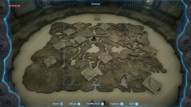 Geoglyph Locations in Zelda ToTK, Dragon Tear Memories Map