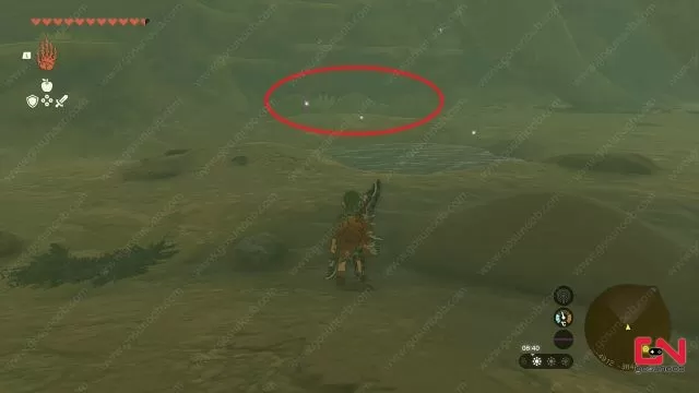 Gerudo's Colossal Fossil Zelda TOTK Location