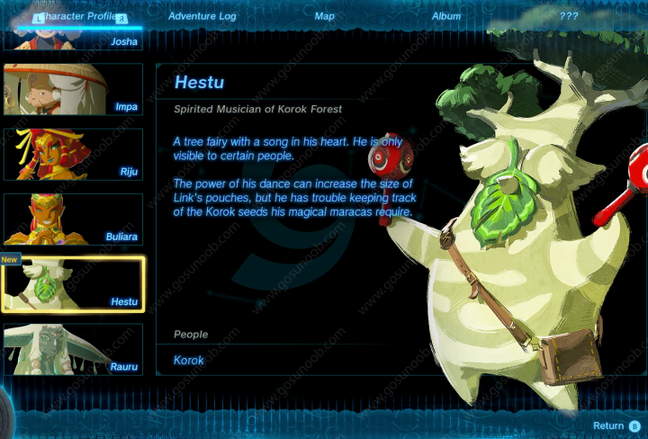 Hestu Locations Zelda Tears of the Kingdom