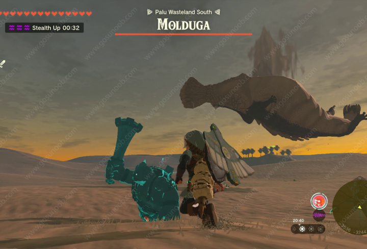 How to Beat Molduga Tears of the Kingdom