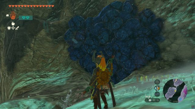 How to Break Blue Rocks Zelda Tears of the Kingdom