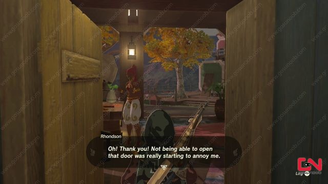 How to Open Stuck Storehouse Door in Tarrey Town Zelda TOTK