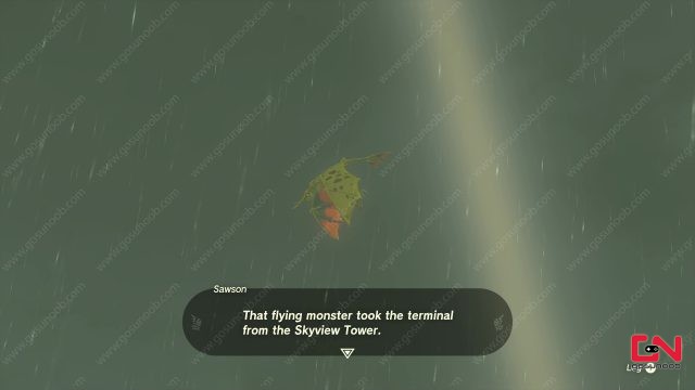How to Shoot Down Flying Monster Zelda Tears Of the Kingdom