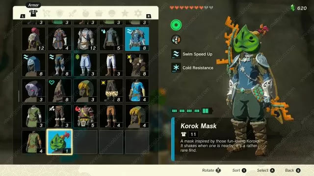 Korok Mask Location Zelda Tears of the Kingdom