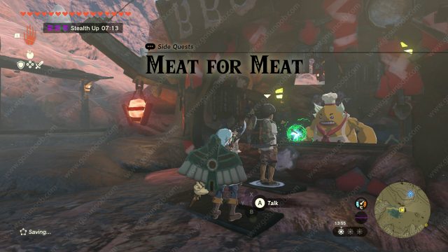 Marbled Rock Roast Zelda TOTK Meat for Meat