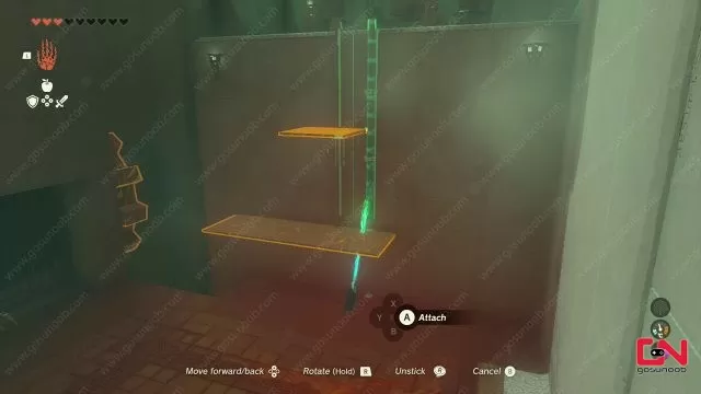 Zelda TOTK Force Transfer Shrine Solution