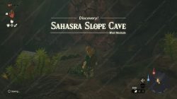 Sahasra Slope Skyview Tower Zelda TOTK Cave Location