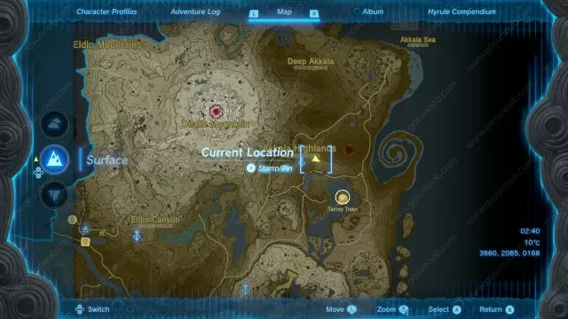 Second Koltin Location in Zelda TotK