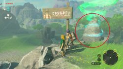 How to Support President Hudson Sign Post in Zelda Tears of the Kingdom