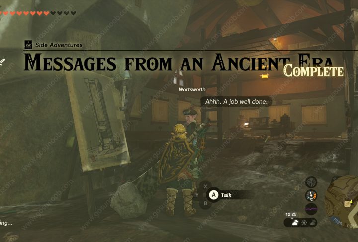 TOTK Messages From an Ancient Era Stone Tablets Locations Map