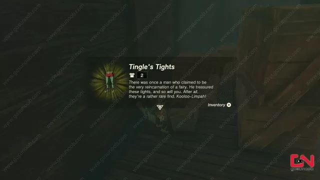 Tingle’s Tights Zelda TOTK