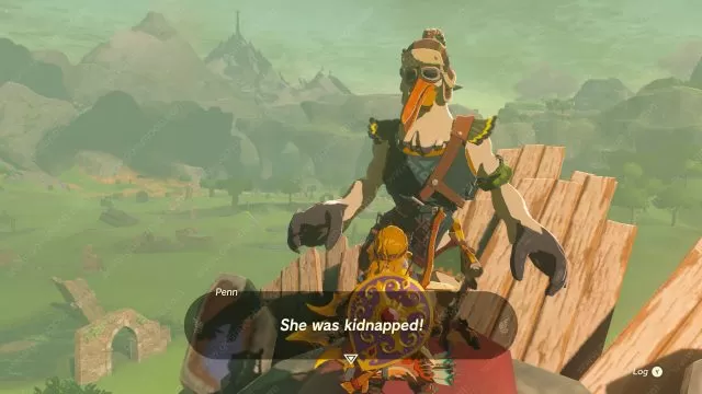 TOTK Princess Zelda Kidnapped, Carved Out Heart of Towering Twins Location