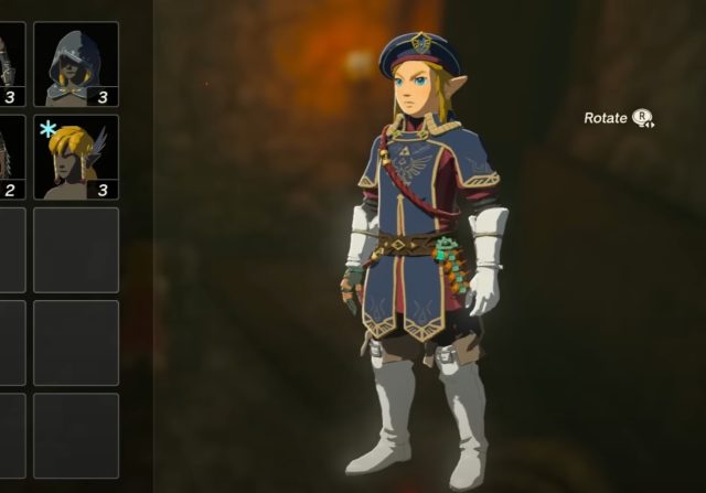 Zelda TOTK Royal Guard Upgrade Cost and Materials