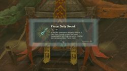 Fierce Deity Sword TOTK