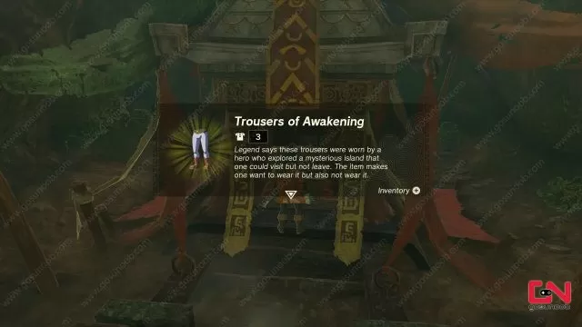 TOTK Trousers of Awakening