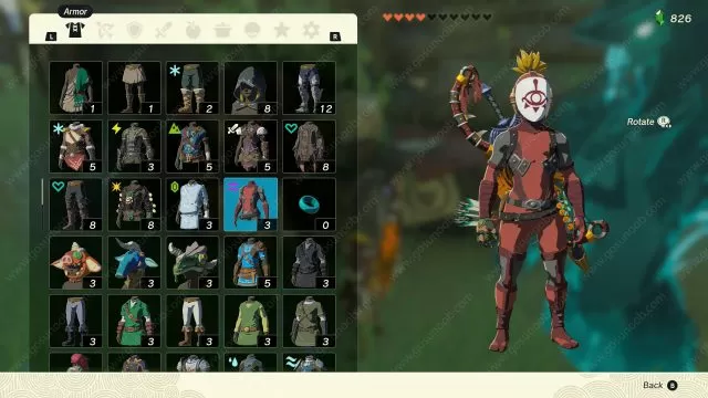 Yiga Armor Location Zelda Tears of the Kingdom