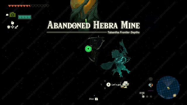 Zelda TOTK Abandoned Hebra Mine