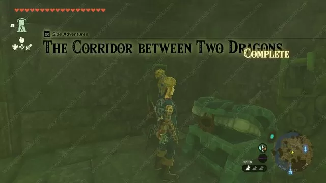 Zelda TOTK Corridor Between Two Dragons