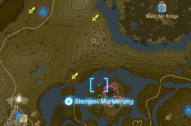 TOTK Hinox Locations Map