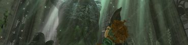 Zelda TOTK I Am Trapped Under Water Behind Stone Gate of Great Plateau