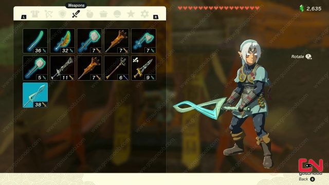 Zelda TOTK Misko's Treasure The Fierce Deity Sword