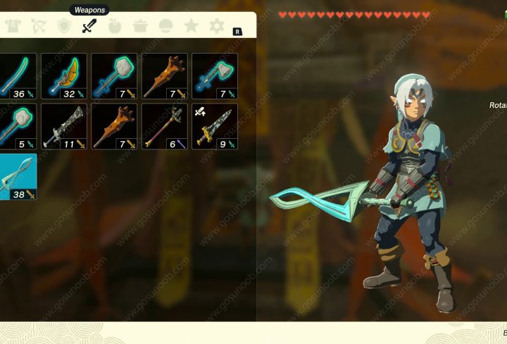 Zelda TOTK Misko's Treasure The Fierce Deity Sword