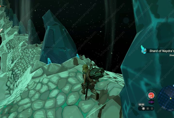 Zelda TOTK Naydra Dragon Location, Naydra's Scale