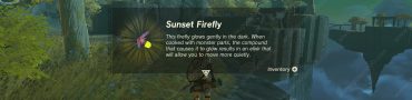 Zelda TOTK Sunset Firefly Farming Locations