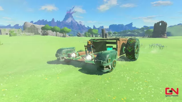How to Steer Vehicles in Zelda Tears of the Kingdom