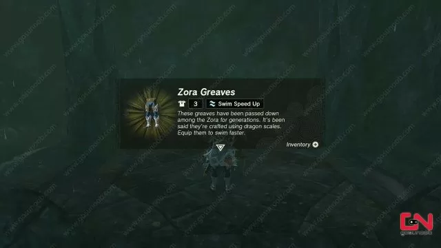 Zora Greaves Zelda TOTK