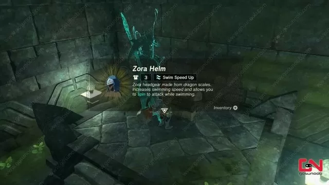 Zora Helm Zelda Tears of the Kingdom