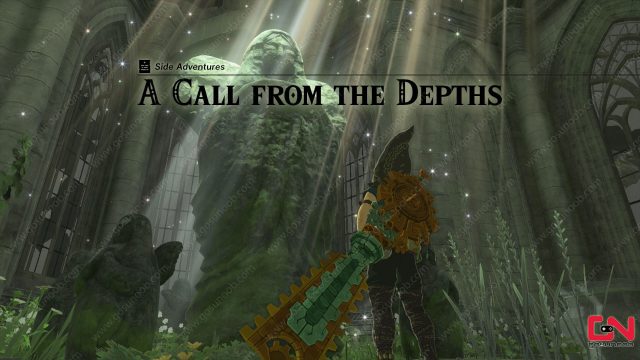 a call from the depths zelda tears of the kingdom eyes locations