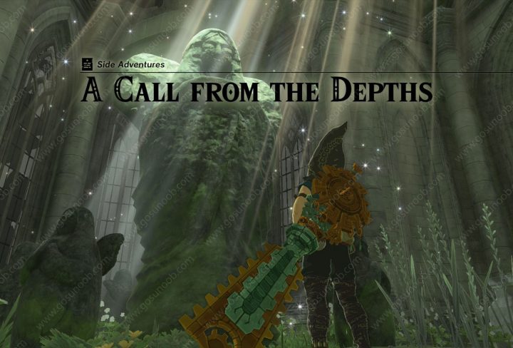 a call from the depths zelda tears of the kingdom eyes locations