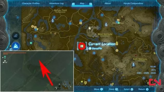 how to get deya village ruins lake chest in tears of the kingdom