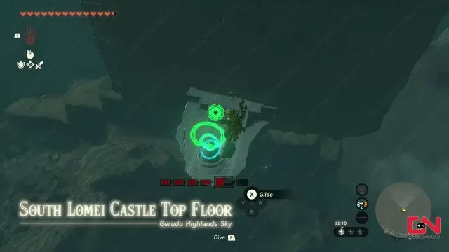 how to get to south lomei sky labyrinth zelda tears of the kingdom