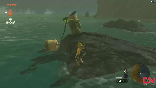 how to unplug cork in korok puzzle zelda tears of the kingdom