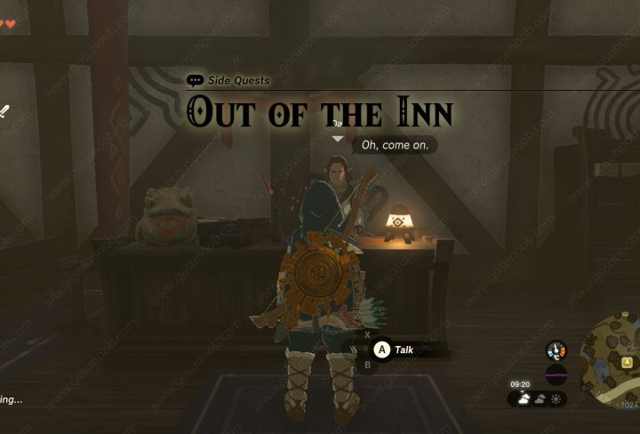 inn owner tent & hearty truffle zelda totk out of the inn