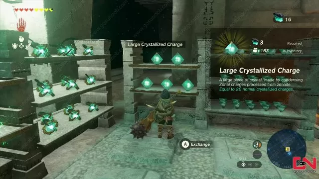 Crystallized Charges Zelda TOTK