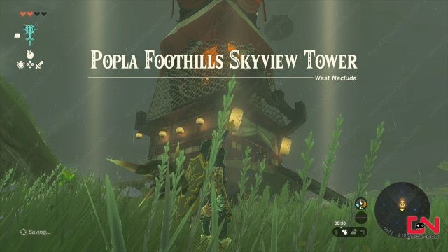 popla foothills skyview tower zelda tears of the kingdom
