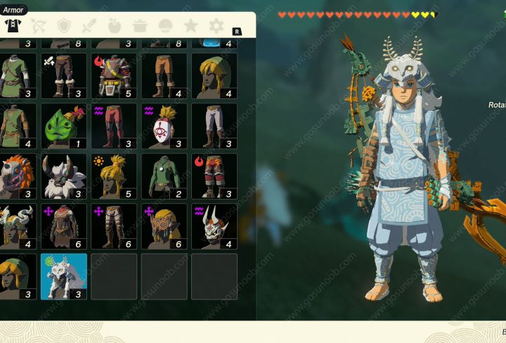 totk mystic armor set location