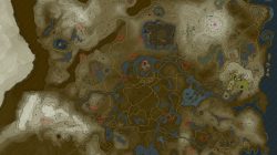 Zelda TOTK Red Normal Hinox Locations Map