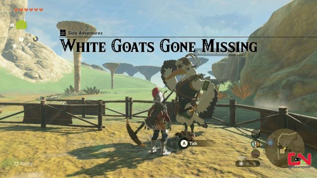 totk white goats gone missing location