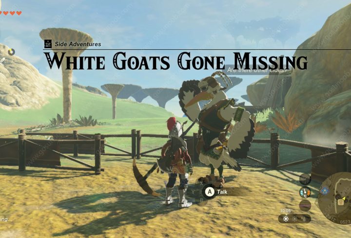 totk white goats gone missing location