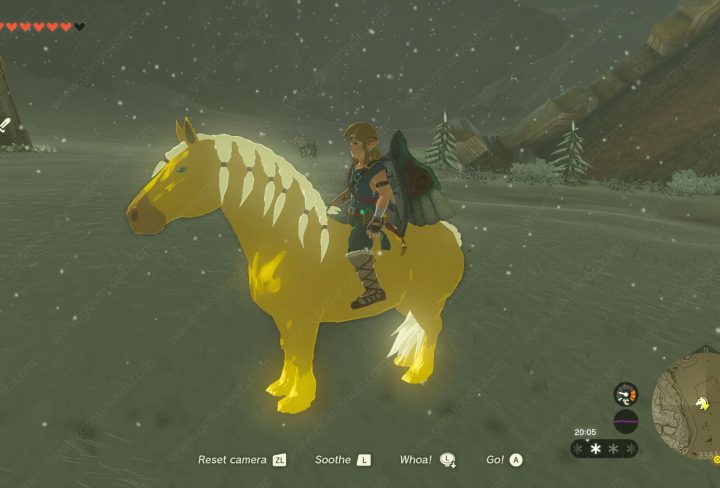 zelda golden horse location zelda tears of the kingdom