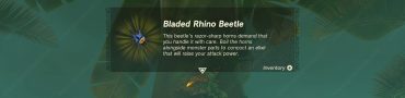 zelda totk bladed rhino beetle farming locations