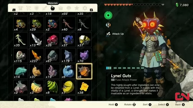 zelda totk lynel guts farming drop rate bugged