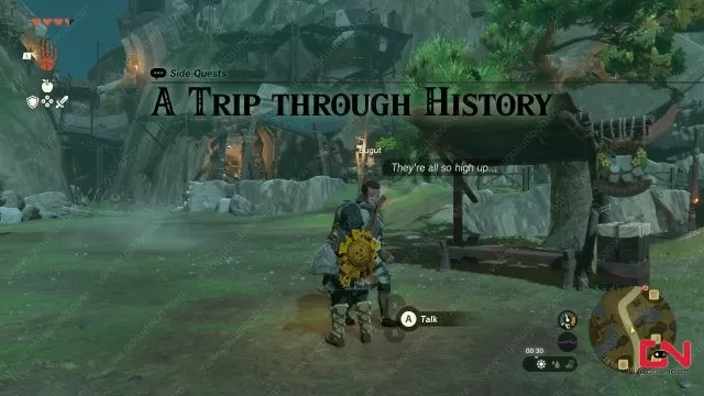 zelda totk trip through history