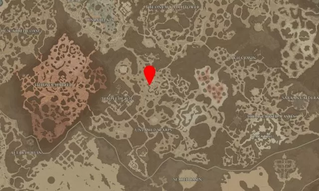 Cannibals Cellar Diablo 4 Map Zoom In