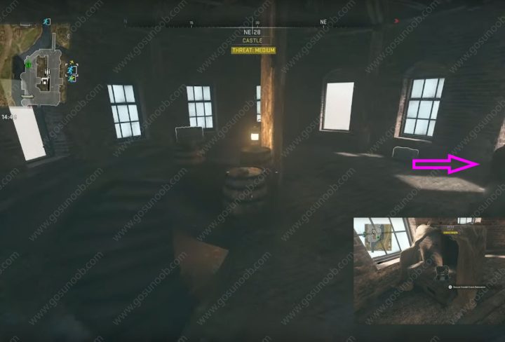 DMZ Castle Detonator Location